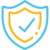 Sicherheitsschild gelb IT-Sicherheit Beratung