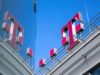 Deutsche Telekom Logo doppelt durch Spiegelung dargestellt Titelbild für Kundenreferenz Entwicklung eines UX-Designs