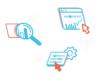 Illustration BI Geschäftsdaten Business-Intelligence-Beratung Collaborative BI