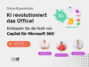 Expertentalk Copilot fuer Microsoft 365, Expertentalk Grafik, KI, Kuenstliche Intelligenz Webinar