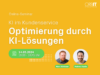 KI im Kundenservice Online-Seminar mit Marc Schlösser und Mahmut Aydin
