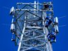 ORBIT Referenzkunde: DFMG Deutsche Funkturm GmbH | ORBIT sorgt für die Standortbescheinigung | Bild eines Sendemastes vor blauem Himmel