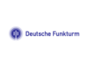 Referenzkunde von ORBIT: Logo | Schriftzug der DFMG Deutsche Funkturm mit stillisiertem Antennen-Icon