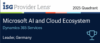 ISG-Studie 2025 | Logo | Auszeichnung als Leader für Dynamics 365 Services