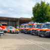 Flotte der MKT Firmengruppe für Rettungs- und Krankentransporte